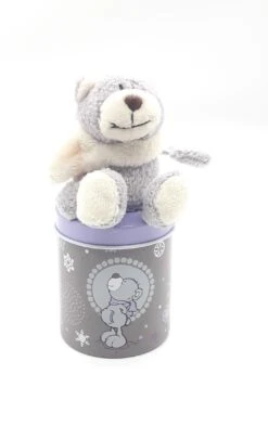 Nici 31958 Weiß/brauner Bär Ca 7cm Mit Loop In Metalldose Geschenkset -Nici Welt Geschäft 31958 1ZmvKIq6h4oRlc