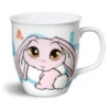 Nici 35683 Porzellantasse Sweet Hearts Hase Häschen Kaffeetasse Teetasse