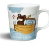Nici 38169 Kinder- Tasse Classic Bear Bär Mit Lachs Im Boot 8x8cm Porzellan