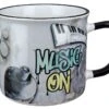Gilde 44310 Keramik Tasse Streetart "Music On" Ca. 390ml -Nici Welt Geschäft 44310 1