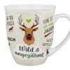 Gilde 44946 Jumbo-Tasse "Wild & Ungezähmt" Mit Sprüchen Ca. 400ml Porzellan -Nici Welt Geschäft 44946 1 1