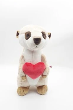 Nici 90551 Erdmännchen Mit Herz Meerkat 30cm Plüsch Kuscheltier Taiwan Limited -Nici Welt Geschäft Nici 90551 Erdmaennchen mit Herz Meerkat 30cm Pluesch Kuscheltier Taiwan Limited 5